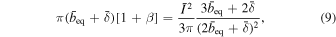 Equation (9)