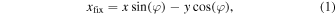 Equation (1)