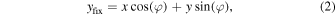 Equation (2)