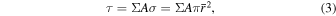 Equation (3)