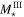 ${M}_{\star }^{\mathrm{III}}$