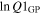 $\mathrm{ln}Q{1}_{\mathrm{GP}}$