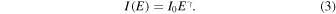Equation (3)