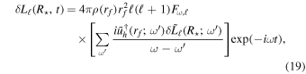 Equation (19)