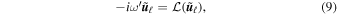 Equation (9)