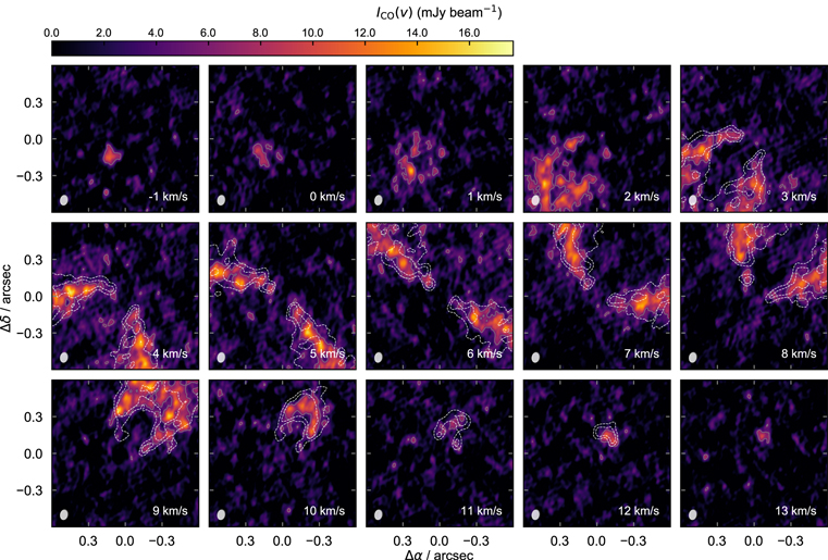 Long Baseline Observations of the HD 100546 Protoplanetary