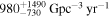 ${980}_{-730}^{+1490}\,{\mathrm{Gpc}}^{-3}\,{\mathrm{yr}}^{-1}$
