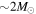 $\sim 2{M}_{\odot }$