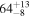 ${64}_{-8}^{+13}$