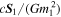 $c{{\boldsymbol{S}}}_{1}/({{Gm}}_{1}^{2})$