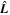 $\hat{{\boldsymbol{L}}}$
