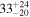 ${33}_{-20}^{+24}$