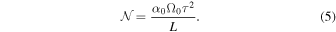 Equation (5)