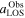 ${a}_{\mathrm{LOS}}^{\mathrm{Obs}}$