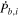 ${\dot{P}}_{b,i}$