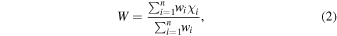 Equation (2)