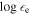$\mathrm{log}{\epsilon }_{{\rm{e}}}$