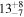 ${13}_{-7}^{+8}$