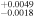 ${}_{-0.0018}^{+0.0049}$