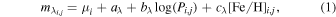 Equation (1)