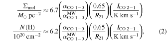 Equation (2)