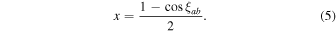 Equation (5)