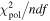 ${\chi }_{\mathrm{pol}}^{2}/{ndf}$