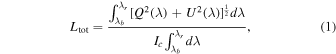Equation (1)