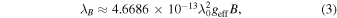 Equation (3)