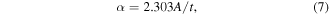 Equation (7)