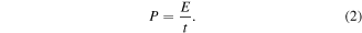 Equation (2)