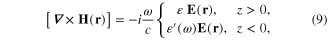 Equation (9)