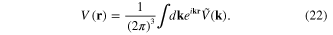 Equation (22)