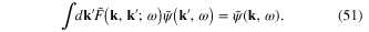 Equation (51)