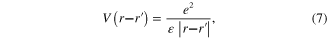 Equation (7)