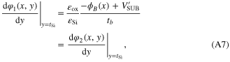 Equation (A7)