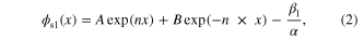 Equation (2)
