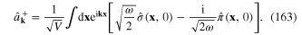 Equation (163)