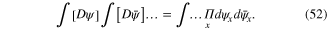 Equation (52)