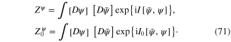 Equation (71)