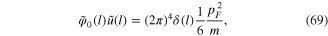 Equation (69)