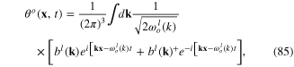 Equation (85)