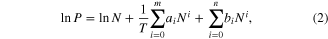 Equation (2)