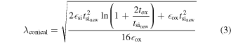 Equation (3)