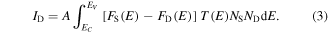 Equation (3)