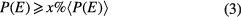 Equation (3)