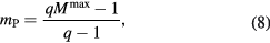Equation (8)