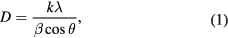 Equation (1)