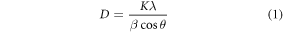 Equation (1)