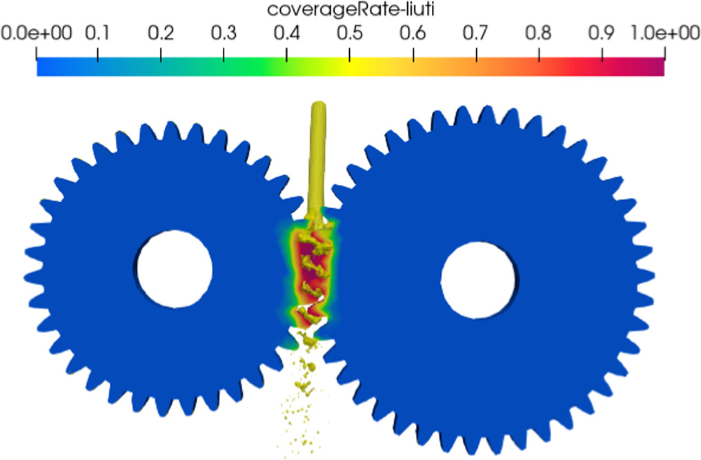Effect of bionic texture on the lubrication efficiency and mechanical ...